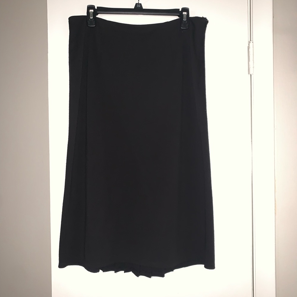 ELEMENTZ Black skirt, sz M (also fits L), MIDI/Pencil, Stretchy w side zip